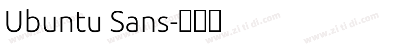 Ubuntu Sans字体转换 Ubuntu Sans字体转换